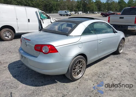 2008 Volkswagen Eos Komfort из США, поврежденный, VIN WVWBA71F08V017039